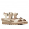 Naisten sandaalit 5087 beige yhdistettynä