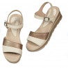 Naisten sandaalit 5087 beige yhdistettynä