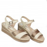 Naisten sandaalit 5087 beige yhdistettynä