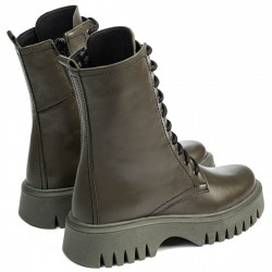 Naisten saappaat 3375 khaki
