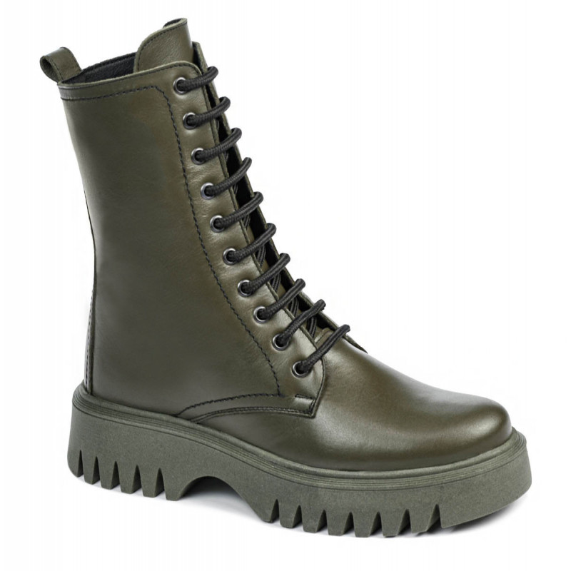 Naisten saappaat 3375 khaki