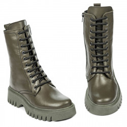 Naisten saappaat 3375 khaki