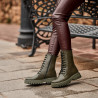 Naisten saappaat 3375 khaki lifestyle