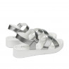 Naisten sandaalit 5049-1 hopea