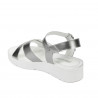 Naisten sandaalit 5049-1 hopea