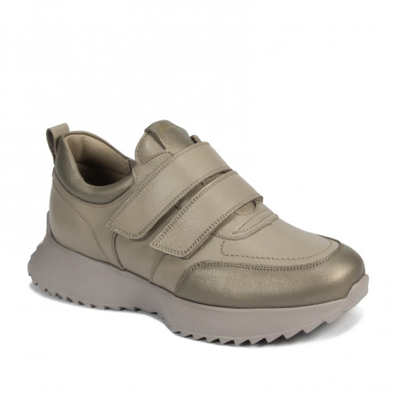Naisten urheilukengät 6060 beige yhdistelmä