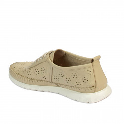 Naisten loaferit 6061 beige