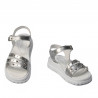 Naisten sandaalit 5096 hopea