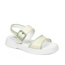 Naisten sandaalit 5094 beige yhdistelmä