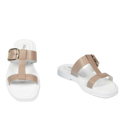 Naisten sandaalit 5091 cappuccino
