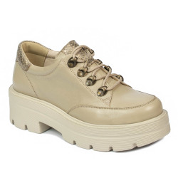 Naisten casual-kengät 6064 beige yhdistelmä