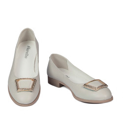 Naisten ballerinat 6062 norsunluuvalkoinen