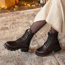 Ghete naiset 3386 yhdistetty bordo lifestyle