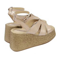 Naisten sandaalit 5108 helmiäisbeige