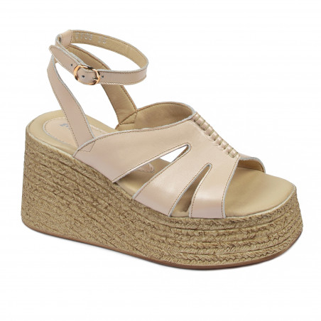 Naisten sandaalit 5108 helmiäisbeige