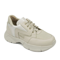 Nuorten urheilukengät 8001 beige yhdistetty