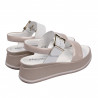 Naisten sandaalit 5107 helmiäinen beige yhdistelmä