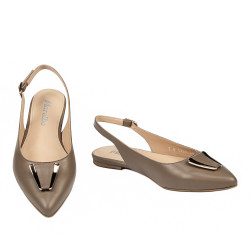 Naisten ballerinat 1333 cappuccino