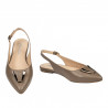 Naisten ballerinat 1333 cappuccino