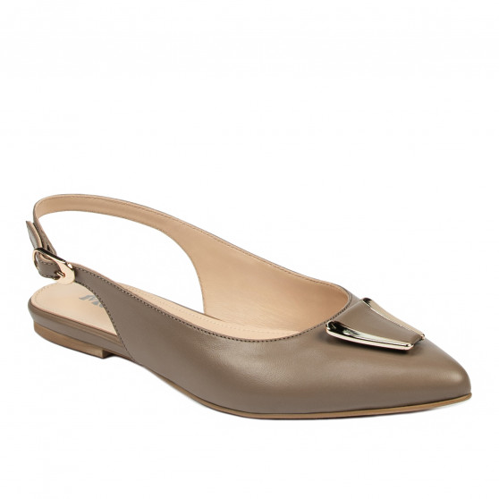 Naisten ballerinat 1333 cappuccino