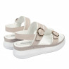 Naisten sandaalit 5106 valkoinen+ivory