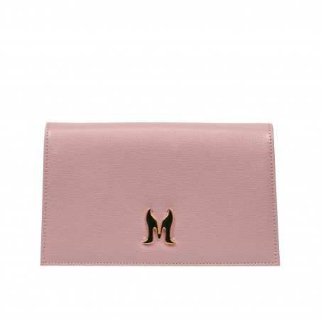 Naisten olkalaukku 029g poudre saffiano