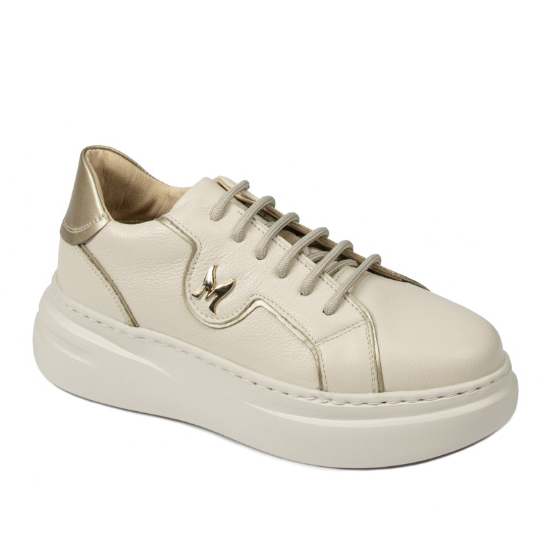 Naisten urheilukengät 6077 beige yhdistelmä