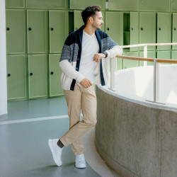 Miesten casual/urheilukengät 970 valkoinen