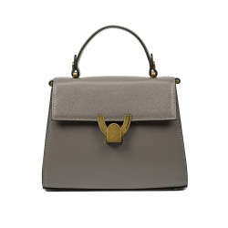 Naisten olkalaukku 032g taupe caviar