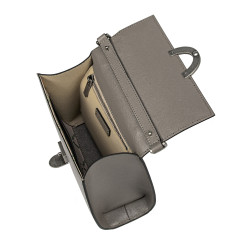 Naisten olkalaukku 032g 01 taupe kaviaari