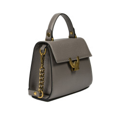 Naisten olkalaukku 032g taupe caviar