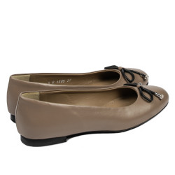Naisten ballerinat 1309 kapucino