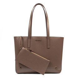 Naisten olkalaukku 030g cappuccino saffiano