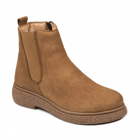 Naisten saappaat 3396 ruskea bufo
