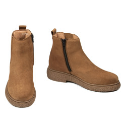 Naisten saappaat 3396 ruskea bufo