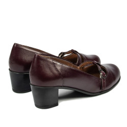 Naisten casual / elegantit kengät 6012 viininpunainen