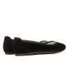Naisten ballerinat 6027 musta mokka