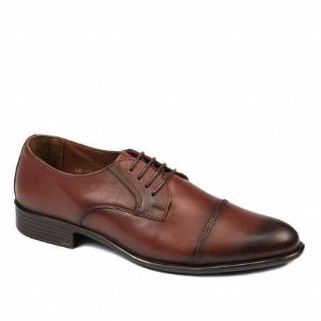 Miesten elegantit kengät 838 konjakkia