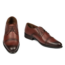 Miesten elegantit kengät 838 konjakkia