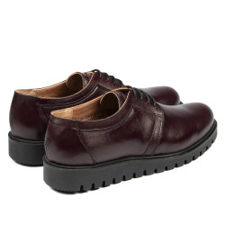 Naisten casual kengät 6007 bordeaux