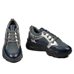 Naisten urheilukengät 6038 yhdistetty indigo