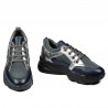 Naisten urheilukengät 6038 yhdistetty indigo
