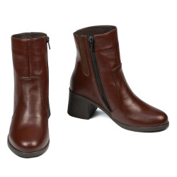 Naisten saappaat 3397 ruskea