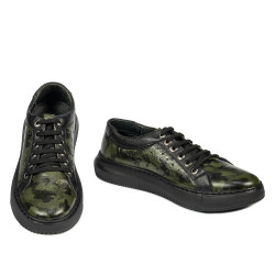 Miesten casual/urheilukengät 841-1 vihreä camo