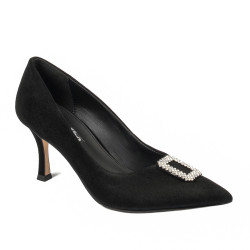 Naisten tyylikkäät kengät 1318 musta mokka