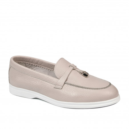 Naisten loaferit 6082 posliinivalkoinen
