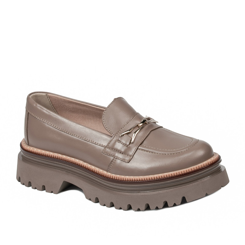 Naisten casual-kengät 6086 cappuccino