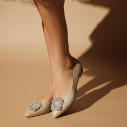 Naisten ballerinat 1301 harmaanruskea lifestyle