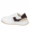 Naisten lenkkitossut 6088 valkoinen+beige