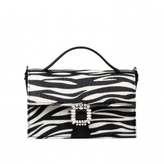 Zebra cavallino käsilaukku 039g 01